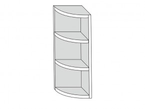 19.30.0р Полка угловая (h=913) радиусная  ЛДСП УНИ в Нижних Сергах - nizhnie-sergi.magazin-mebel74.ru | фото