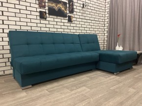 Диван Белиз с оттоманкой Velutta LUX 20 в Нижних Сергах - nizhnie-sergi.magazin-mebel74.ru | фото