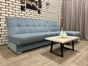 Диван Белиз с оттоманкой Velutta LUX 47 в Нижних Сергах - nizhnie-sergi.magazin-mebel74.ru | фото