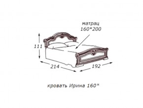 Кровать 2-х спальная 1600*2000 с ортопедом в Нижних Сергах - nizhnie-sergi.magazin-mebel74.ru | фото