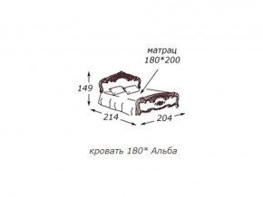 Кровать 2-х спальная 1800*2000 с ортопедом в Нижних Сергах - nizhnie-sergi.magazin-mebel74.ru | фото