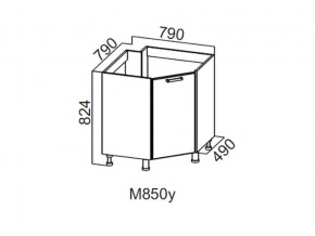 М850у Стол-рабочий 850 (угловой под мойку) в Нижних Сергах - nizhnie-sergi.magazin-mebel74.ru | фото