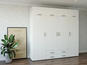 Шкаф распашной 2400Б Жемчуг 2 в Нижних Сергах - nizhnie-sergi.magazin-mebel74.ru | фото