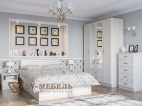 Спальня Вега Сосна Карелия Серия 2 в Нижних Сергах - nizhnie-sergi.magazin-mebel74.ru | фото