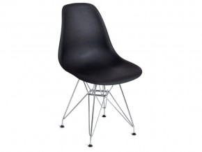 Стул Cindy Iron chair Eames mod. 002 черный в Нижних Сергах - nizhnie-sergi.magazin-mebel74.ru | фото