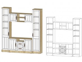 Центральная секция в Нижних Сергах - nizhnie-sergi.magazin-mebel74.ru | фото